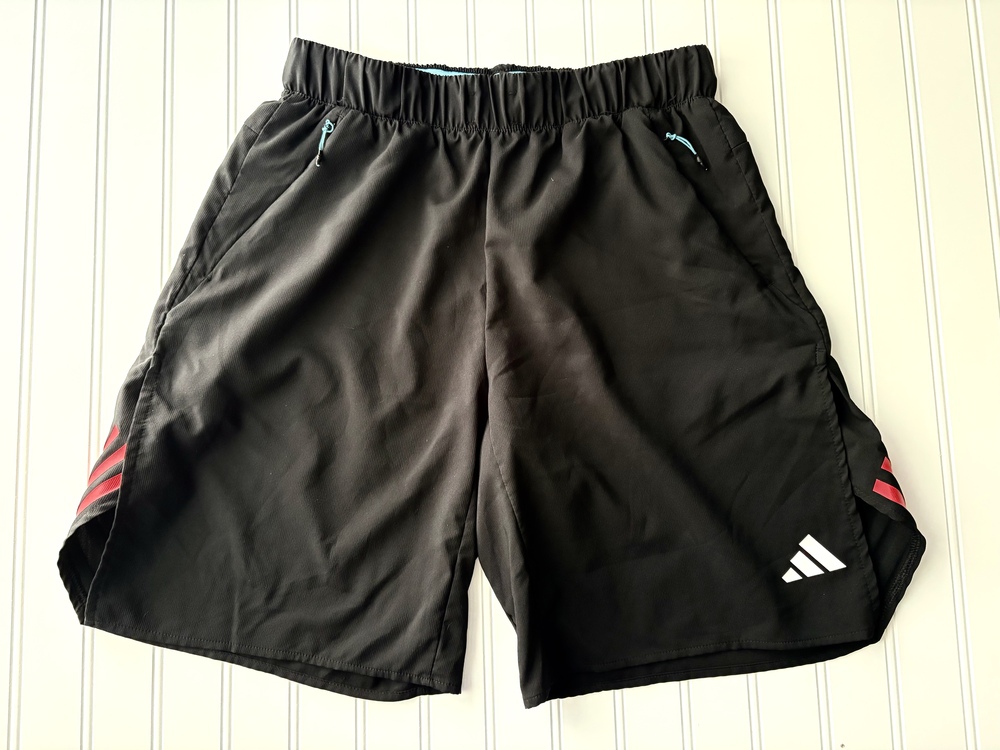 Adidas Men's Trainicons 3 Stripe Training Shorts 9”